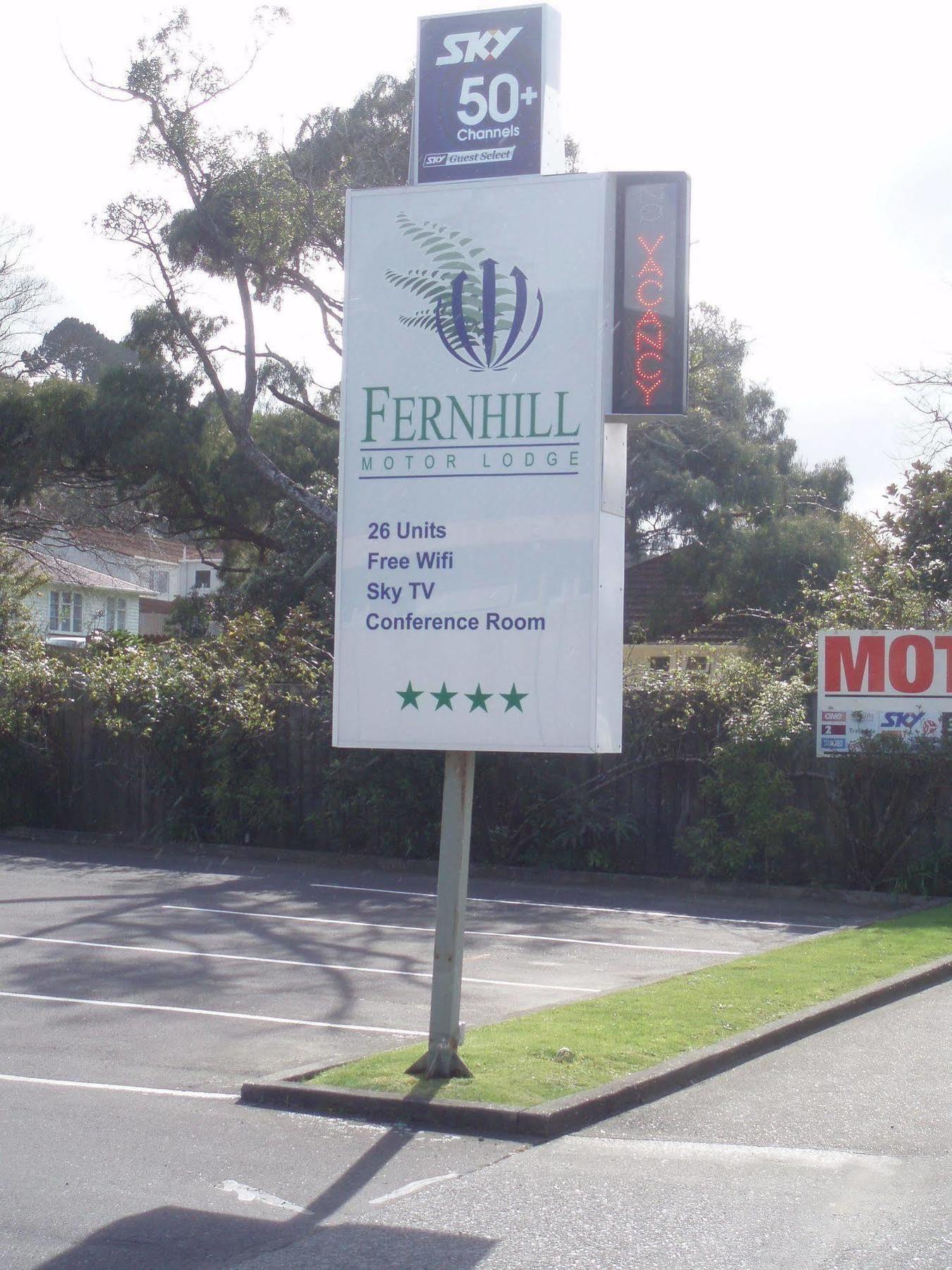 Fernhill Motor Lodge Lower Hutt Exteriér fotografie